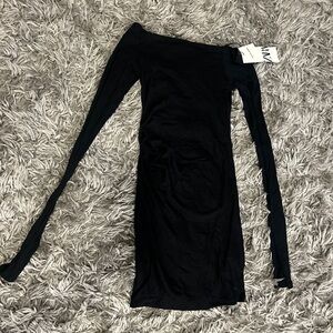 Zara Black Strapless Dress